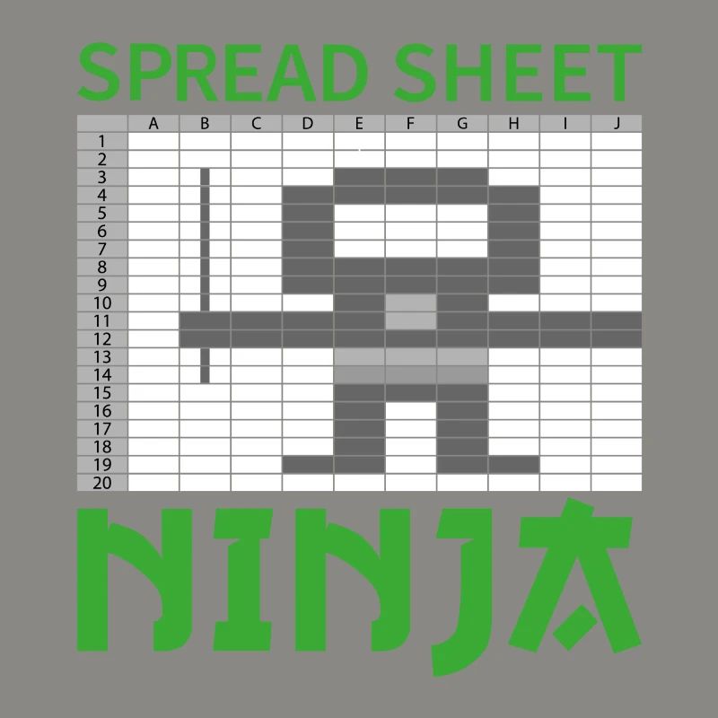 Spread sheet ninja Buchhalter Beruf Geschenk