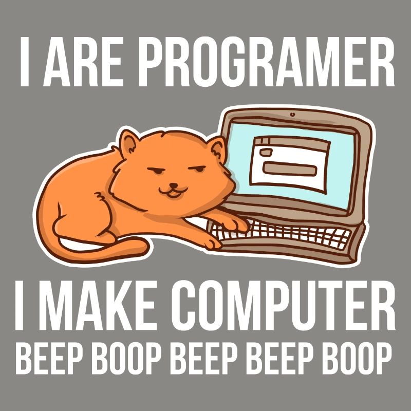 Programmeur-chat-humour pour coder et