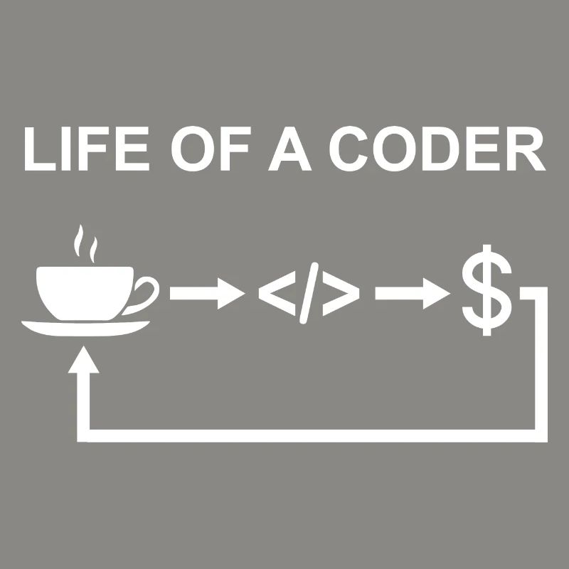 Life Of A Coder Software Developer Programmer Nerd