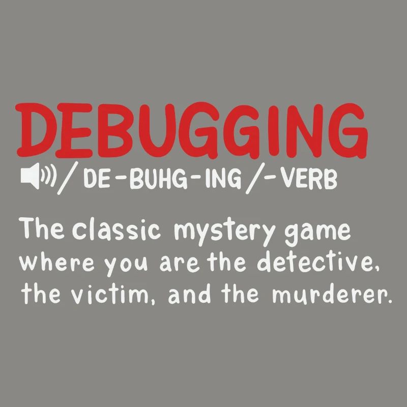 Debugging-Wörterbuch im Stil der Definition