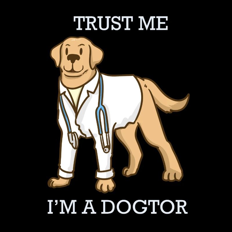 Hund - Doktor - Arzt - Vertrauen - Geschenk