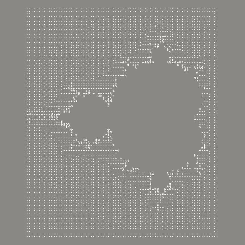 nerd mandelbrot ascii pomme mâle code programer