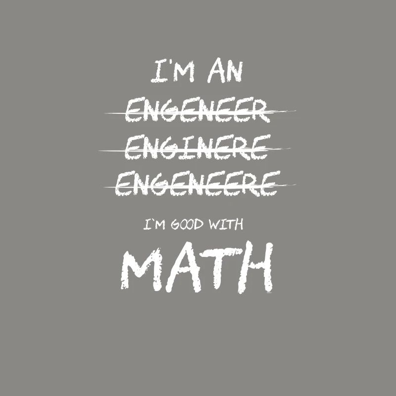 Je suis bon avec Math Engineer Science Nerd Gift