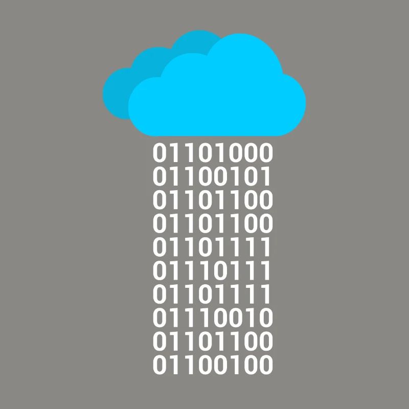 Informatique Binary Cloud Cloud