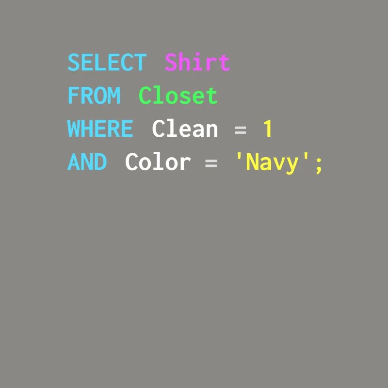 Conception SQL amusante pour les programmeurs sql, DBA,