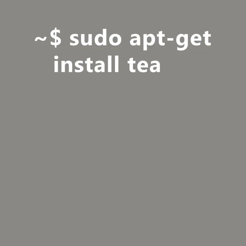 Sysadmin Linux sudo apt-get installer tea