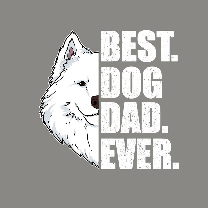 Bester Hunde Papa Samojede Hunde Geschenk