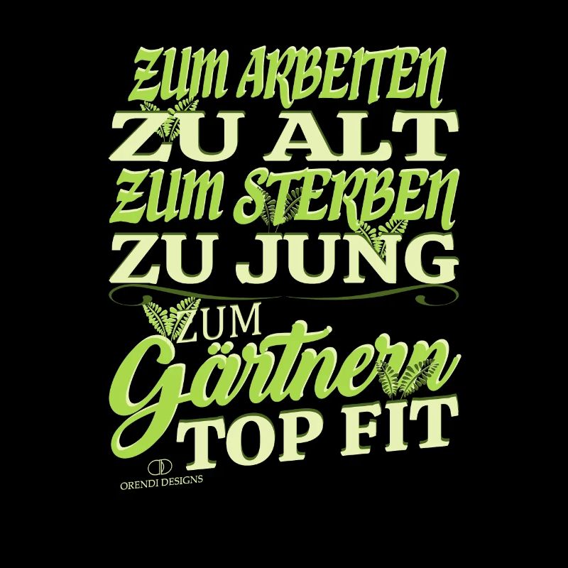 Gärtner Rentner