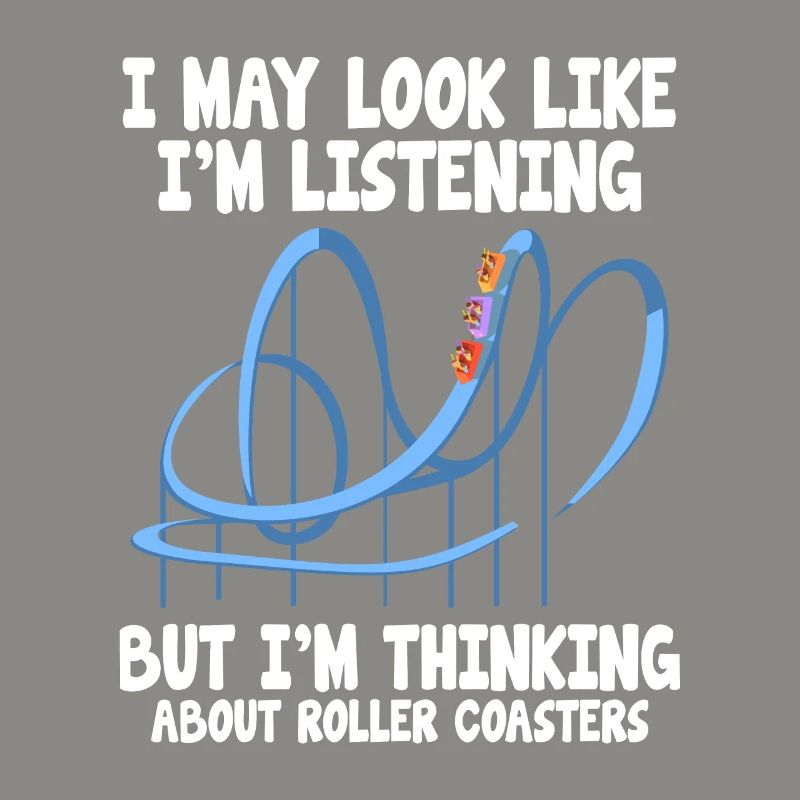 Rollercoaster roller coaster amusement park gift idea
