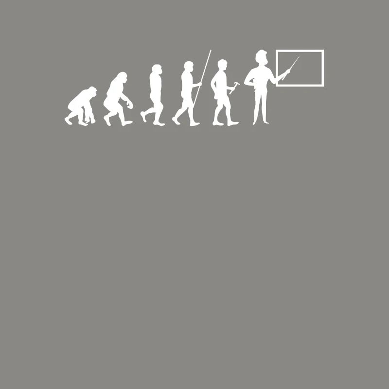 Teacher Evolution Student Teaching School Gift