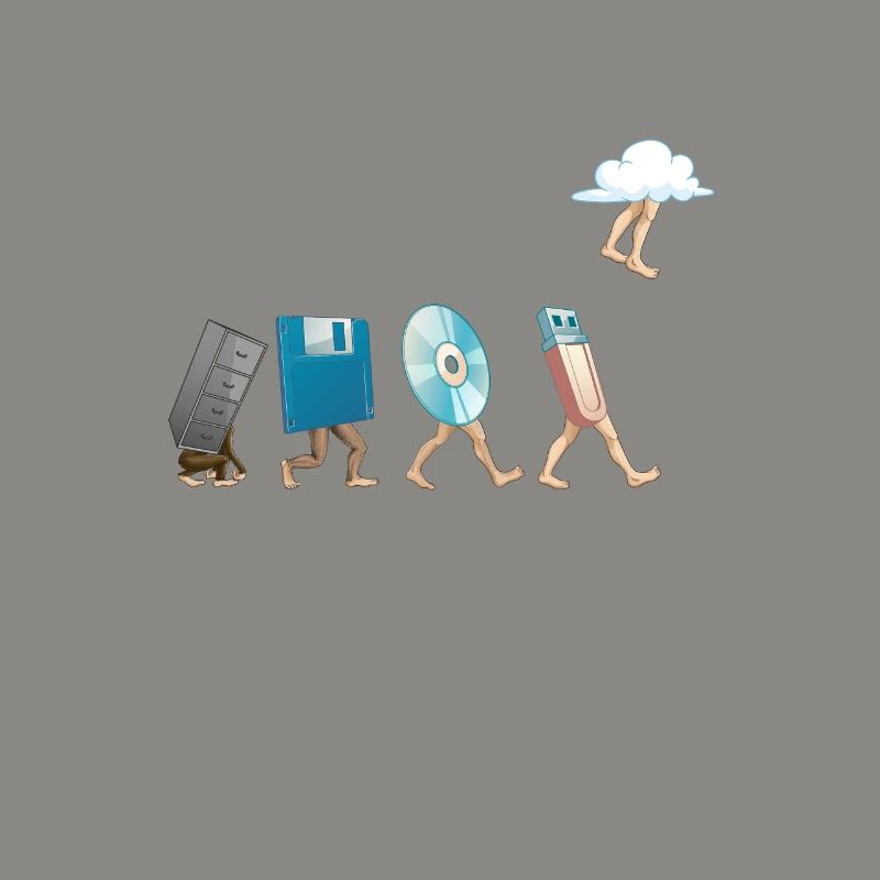 Computer engineering software floppy disk USB cloud