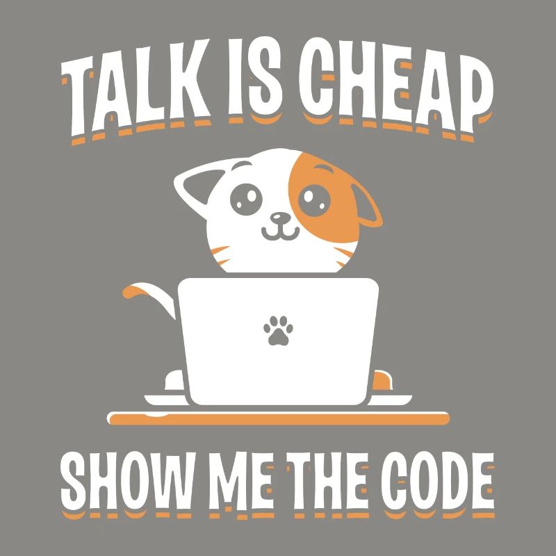 Citation de conception de programmeur impressionnante Montrez-moi le code