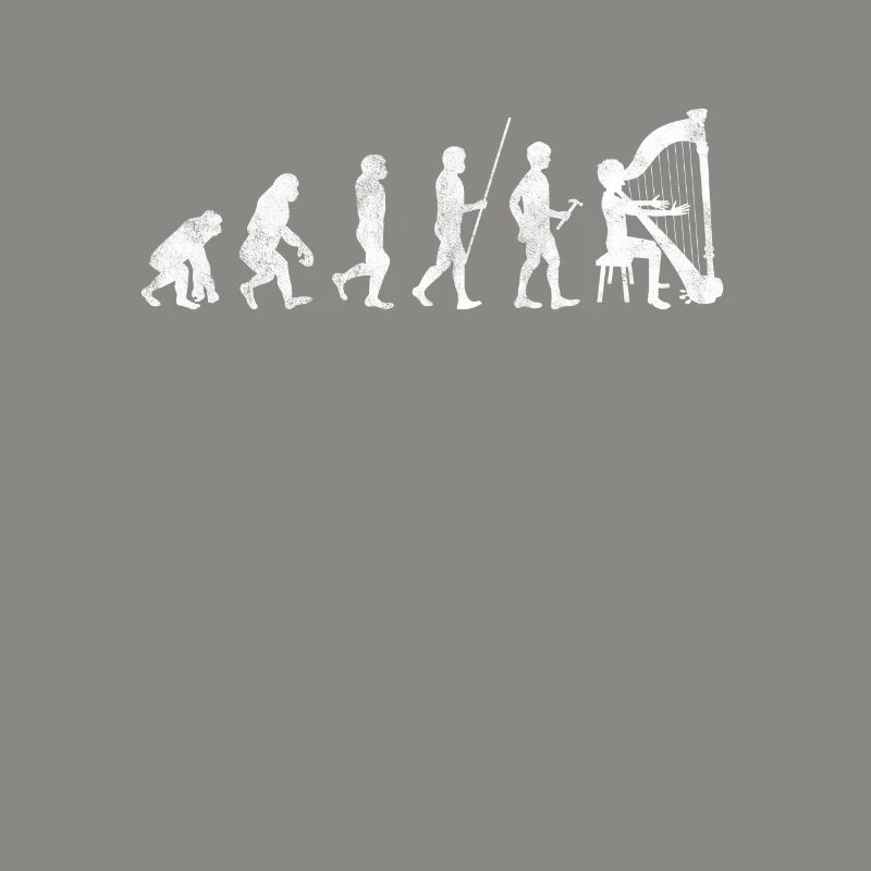 Harp Playing Evolution String Instruments Musician