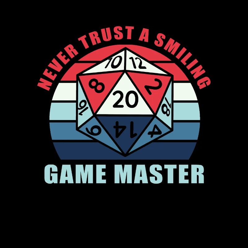 Game Master Fantasy Role-Playing Game Tshirt Game Master