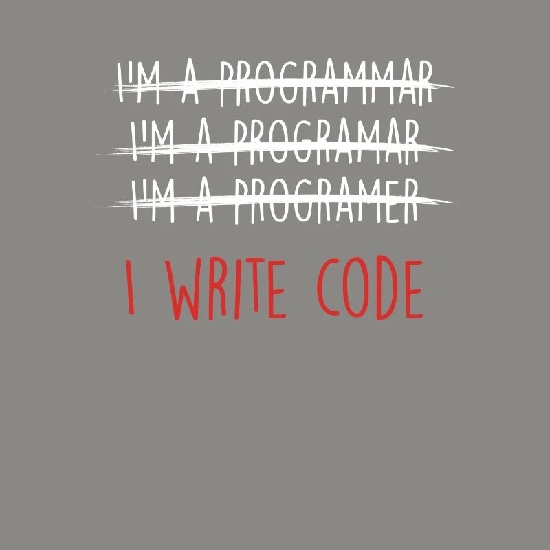 Ich schreibe Code Coder Programmer Programmiergeschenk