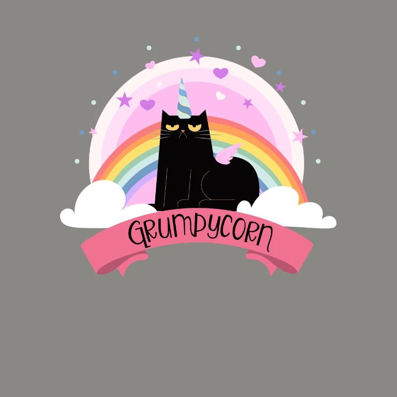 Grumpycorn Grumpy Einhorn Katze