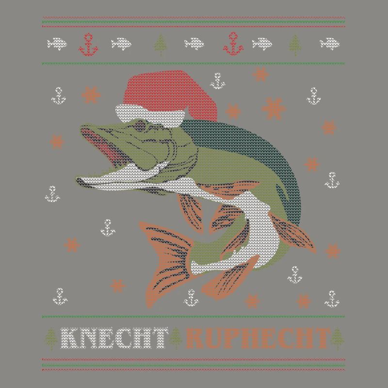Pull de Noël laid Knecht Ruphecht