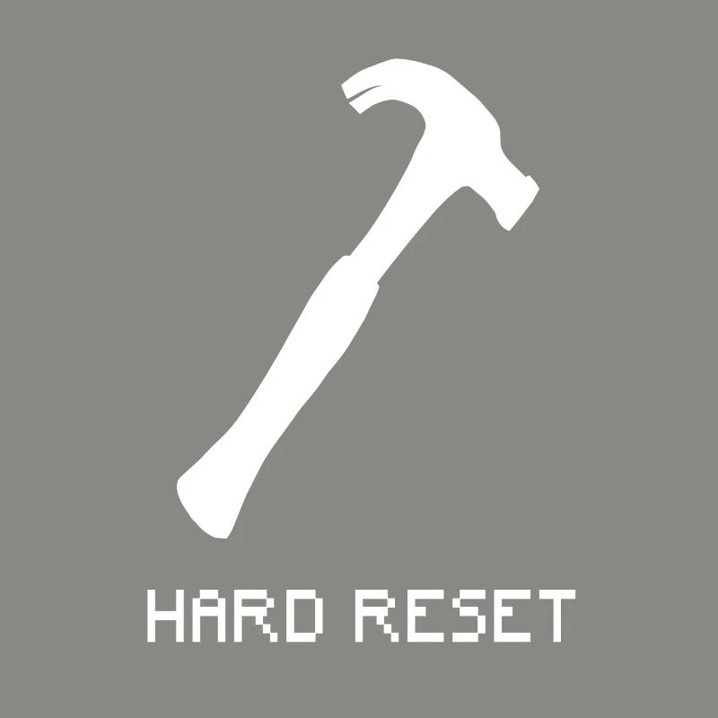 Sys Admin Hard Reset White White ITSys Admin Hard