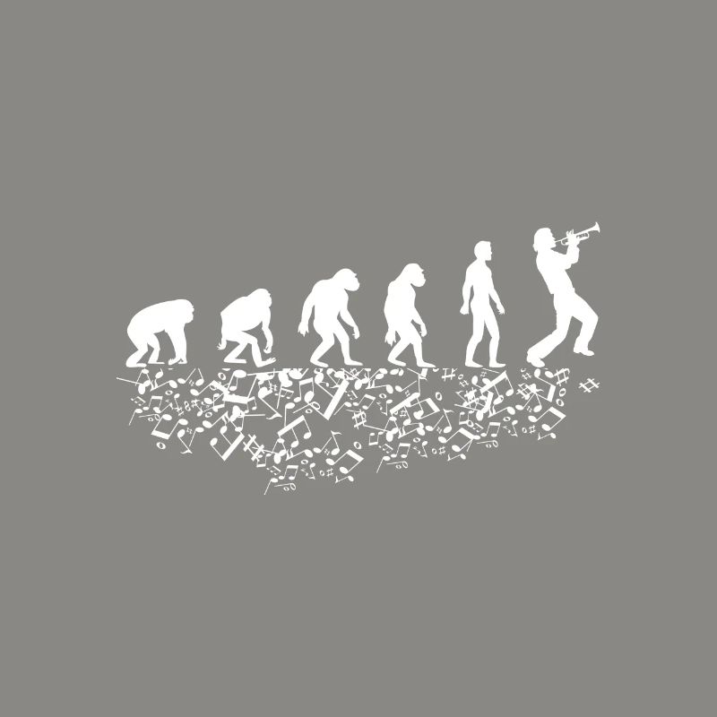 Evolution mit Trompeter