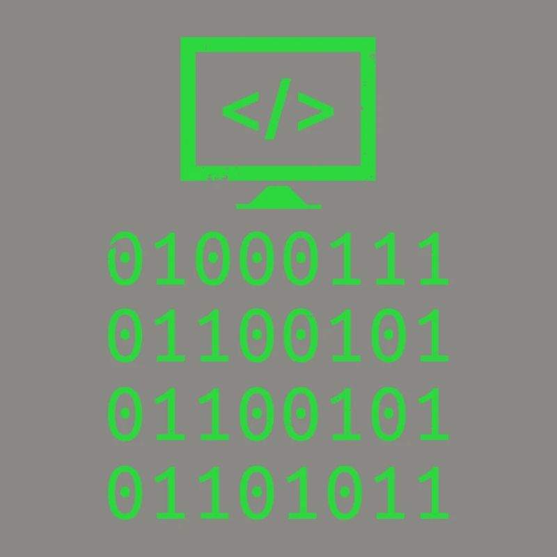 Cadeau de programmation de codage de code binaire