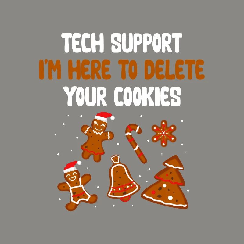 Support technique Noël biscuits IT
