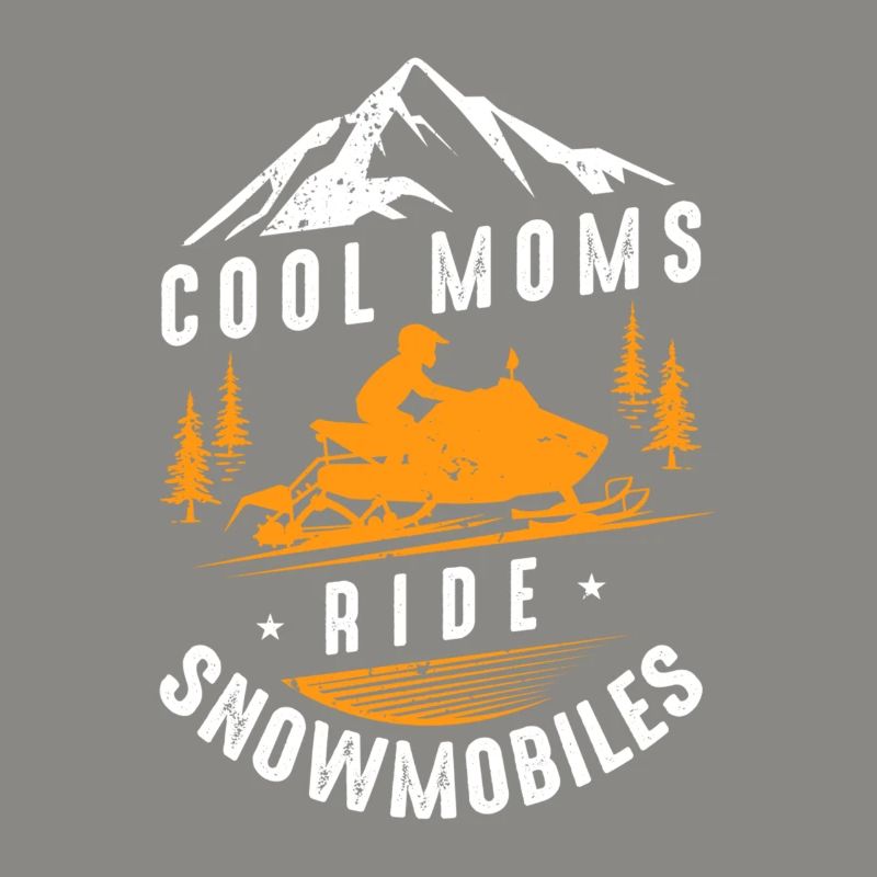 Muttertag Snowmobile Mom Mama Mutter