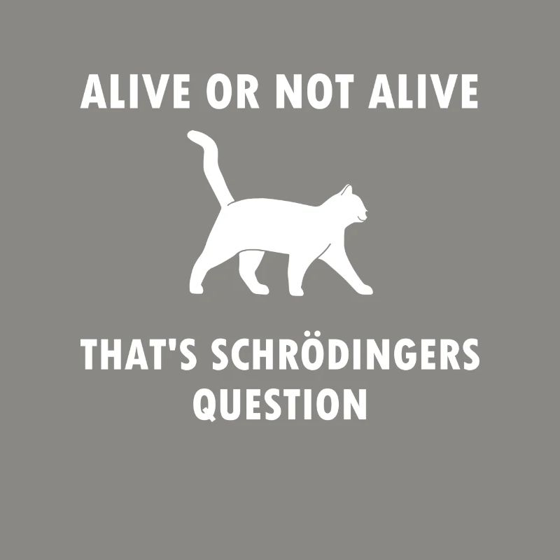 Schrödinger's Cat - Physicist Gift Physics Nerd