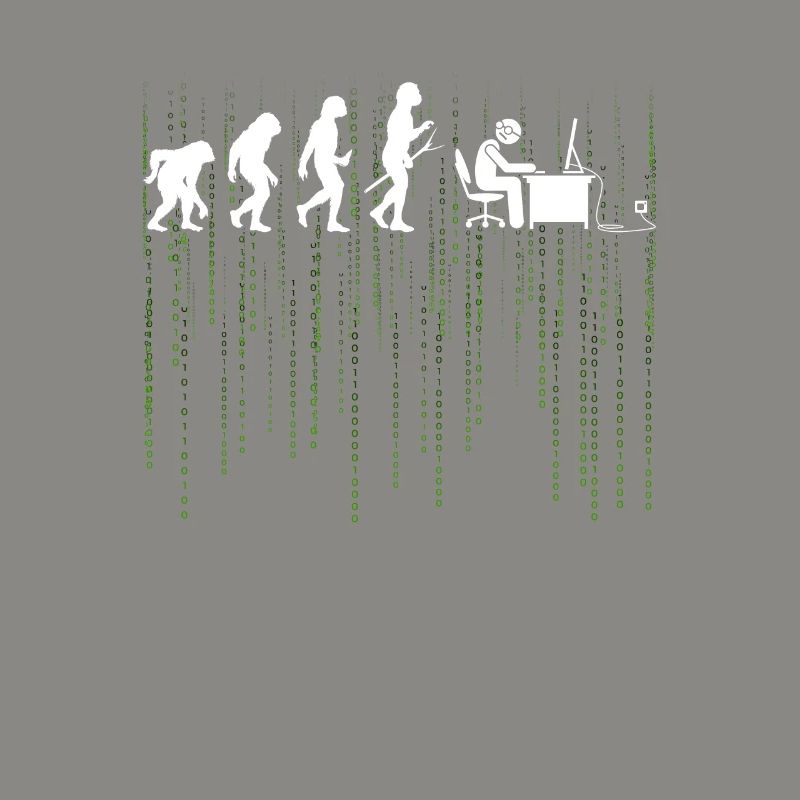 Evolution Computer Enticklung BrushIng Gift