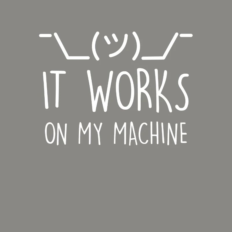 Programmierer Witz Debugging Auf meinem PC läufts