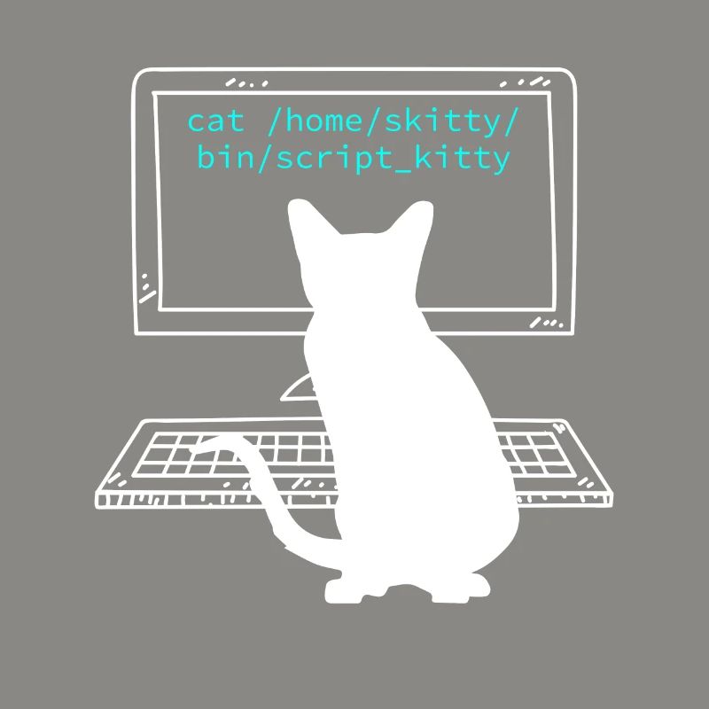 Katzenbesitzer Programmierer Coder Informatiker