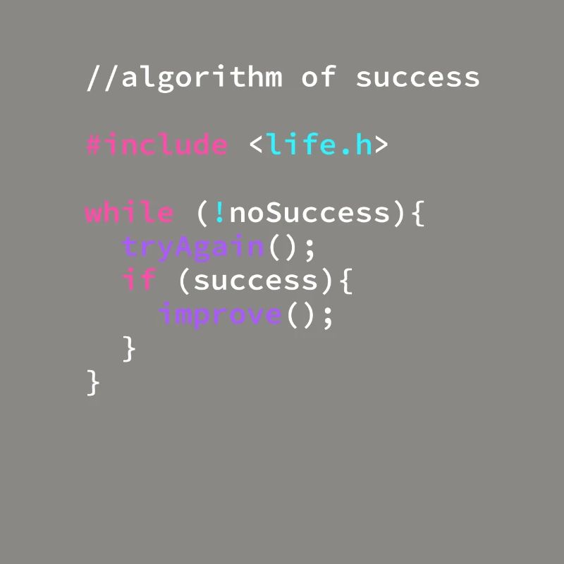 Algorithmus Erfolg Programmierer Programmcode