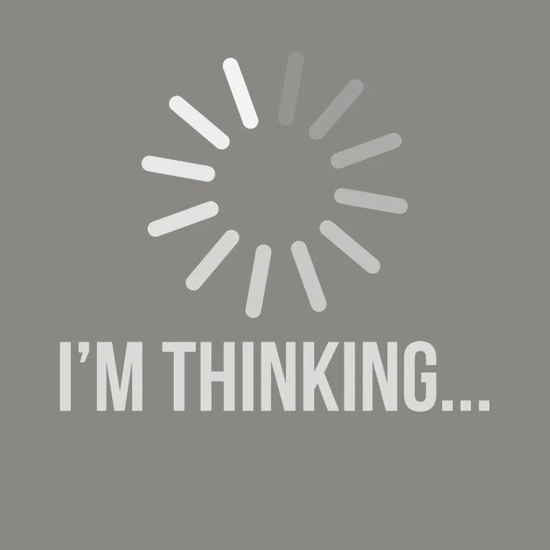 Computer Ich denke Buffer Pun Apparel