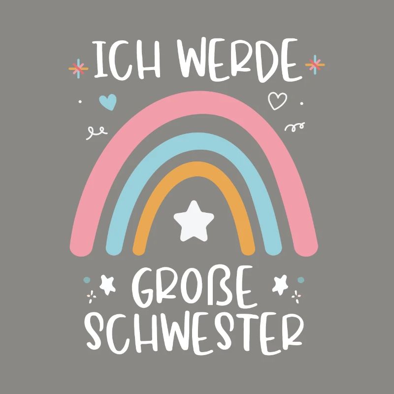 Ich werde Große Schwester Nachwuchs Ankündigung