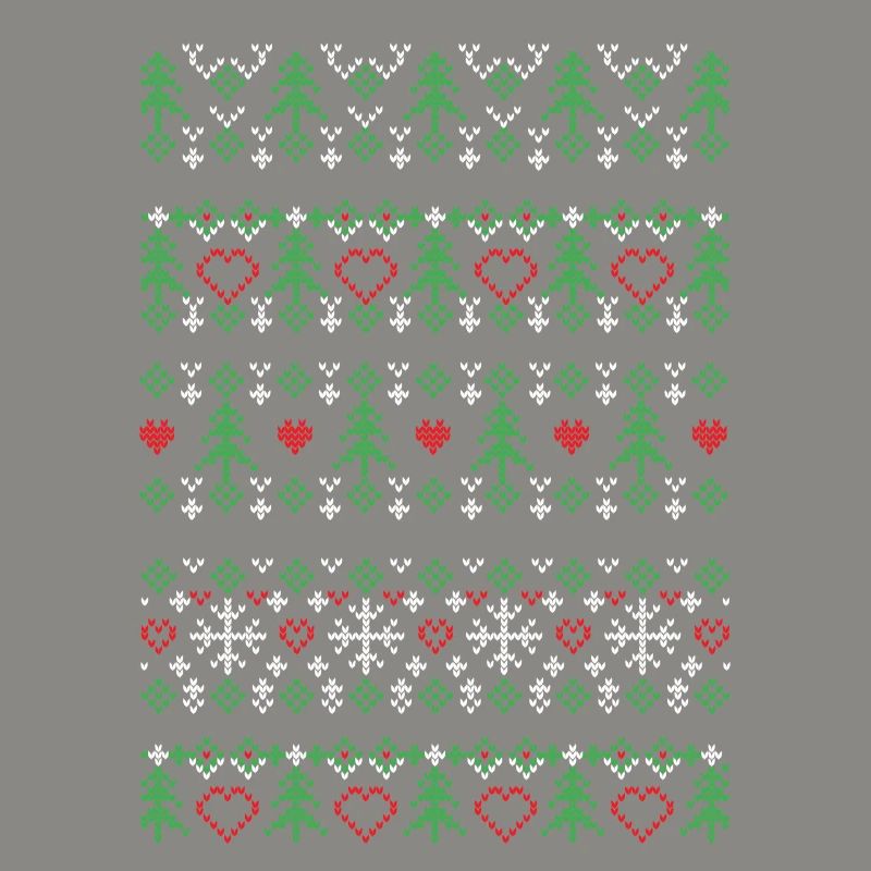 Ornament Pullover hässlicher Pullover