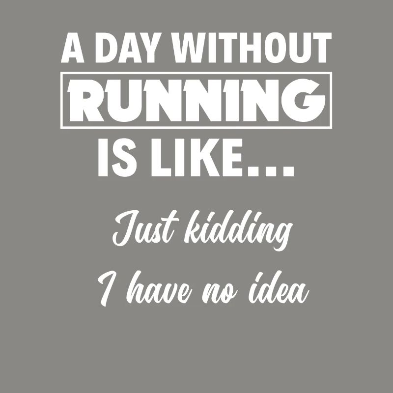 Fun Running Runner Run Gift