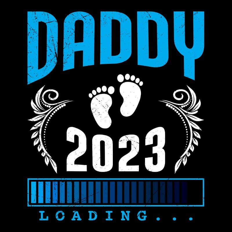 Daddy 2023 loading Werdender Papa Ladebalken