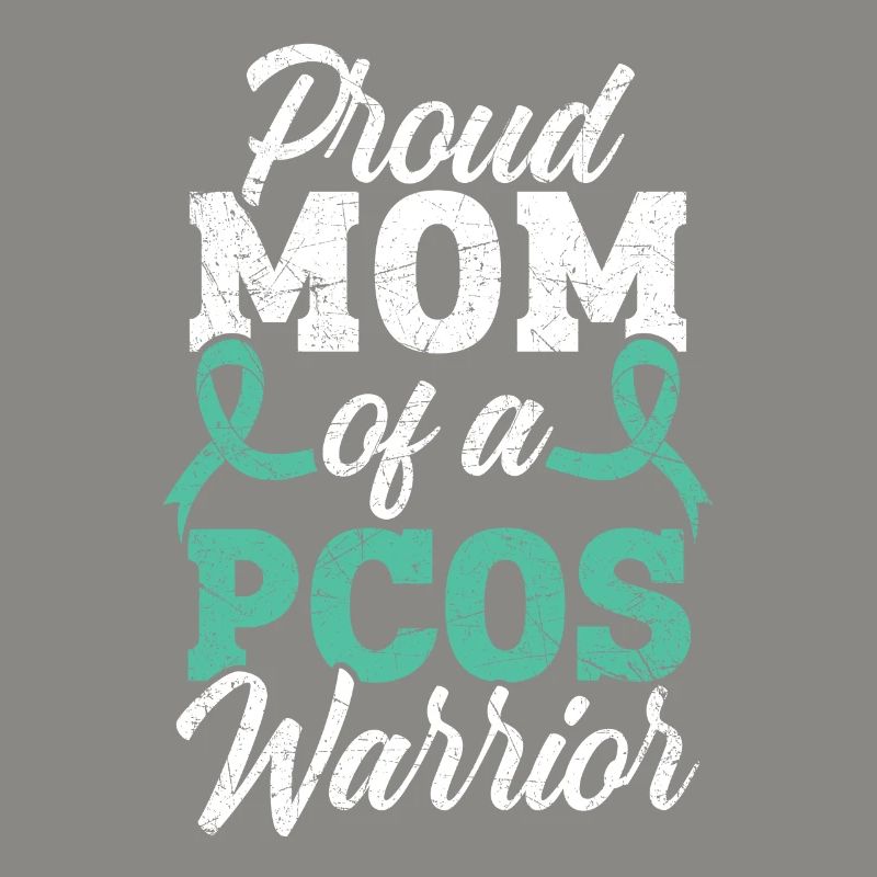 Mutter eines PCOS Warrior Polyzystischen Ovarialsyndroms