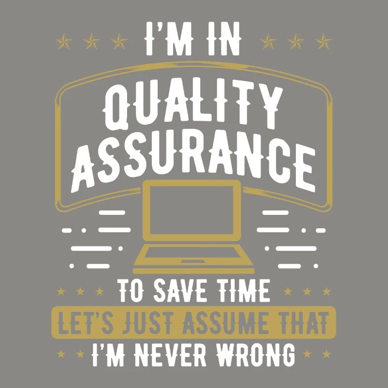 Assurance qualité Im never wrong Code Testing Test