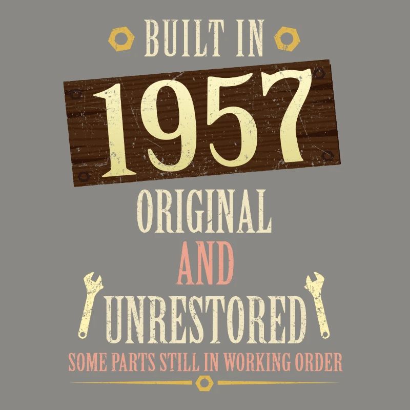 Construit dans l’original de 1957 et non restauré