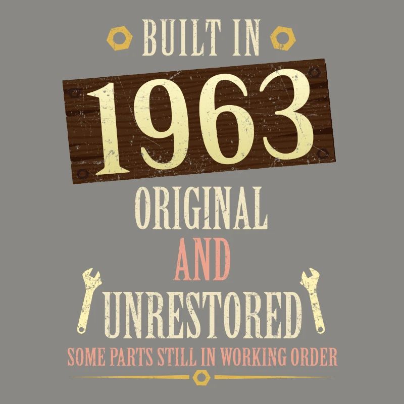 Construit dans l’original de 1963 et non restauré