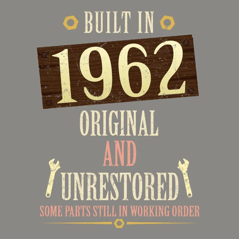 Construit dans l’original de 1962 et non restauré