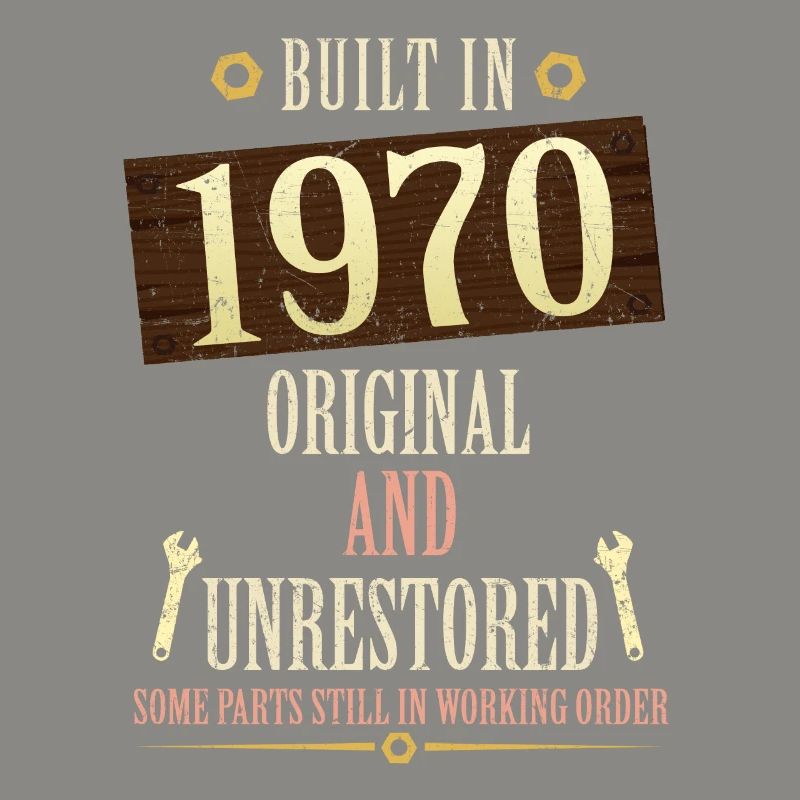 Construit dans l’original de 1970 et non restauré