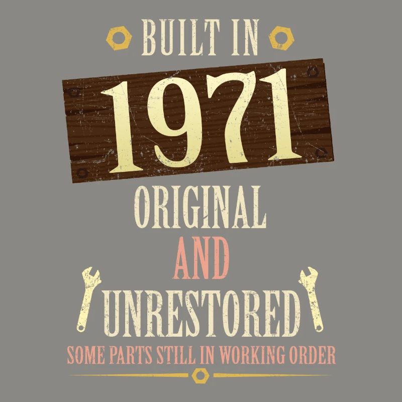 Construit dans l’original de 1971 et non restauré