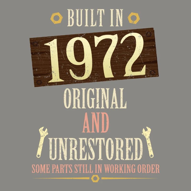 Construit dans l’original de 1972 et non restauré