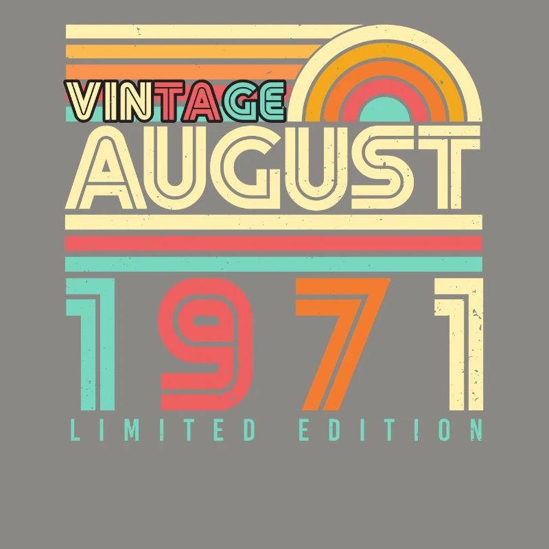 Auguri di compleanno Agosto 1971