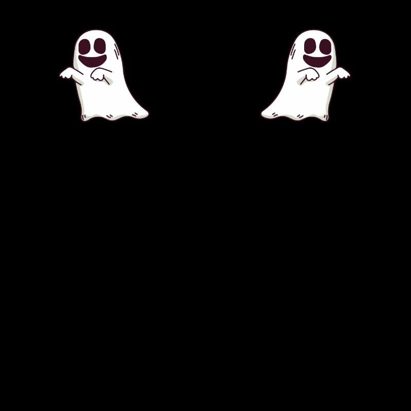 Little Cute Ghosts Halloween Ghost Night