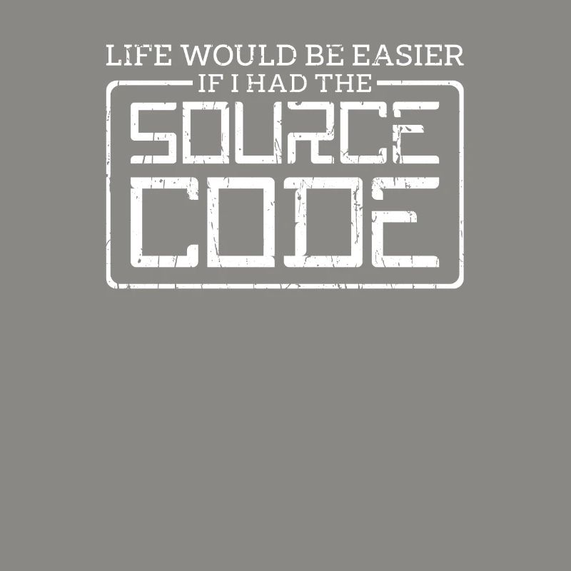 La vie serait plus facile si j’avais le code source -
