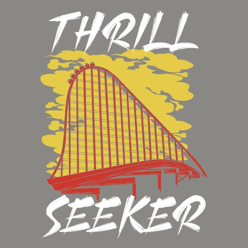 Thrill Seeker Roller Coaster Ride Rollercoaster