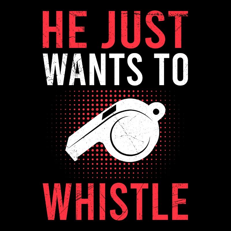 He doesn't do anything he just wants to whistle referee