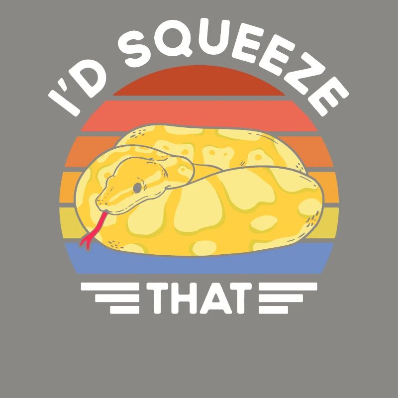 Banana Ball Python I'D Squeeze That